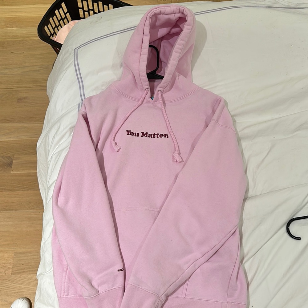 Pink you matter hoodie